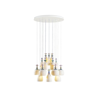 Подвесные светильники Lladro MADEMOISELLE 24 STROLLING THR. BLOSSOMS