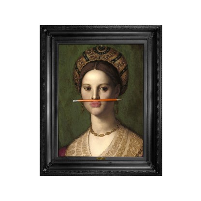 Печать на холсте Mineheart THE ORANGE PENCIL