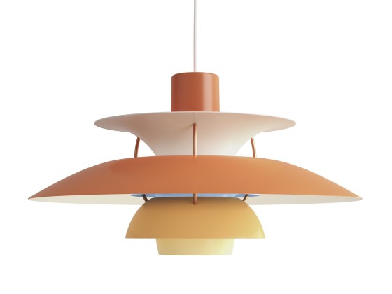 Подвесные светильники In Stock LOUIS POULSEN - PH 5 SHADES OF ORANGE