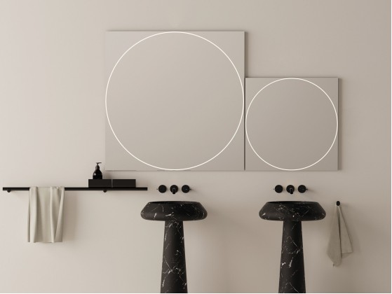 Зеркало для ванной комнаты Agape VITRUVIO