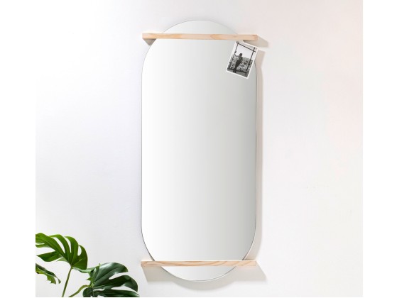 Зеркало weld & co SILVER FIR WALL MIRROR #03