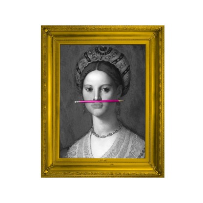 Печать на холсте Mineheart THE PINK PENCIL