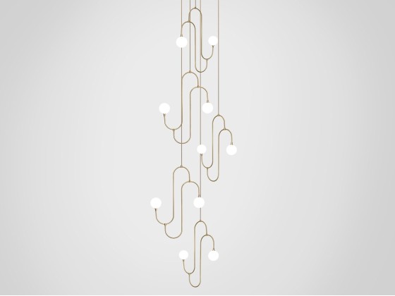 Подвесные светильники Marc Wood Studio JACK AND JILL CLUSTER 5