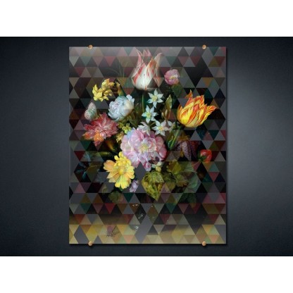 Печатает на стекле VGnewtrend FANCY BOUQUET 2