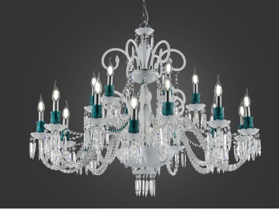 Подвесные светильники Euroluce Lampadari IMPERIAL CHARM COLOR L24