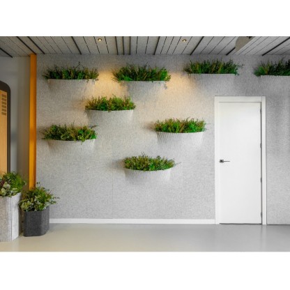 Акустические стеновые панели ECOcero OTOgreen