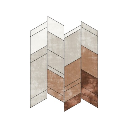 Ковер Sirecom Tappeti TANGRAM SIENA