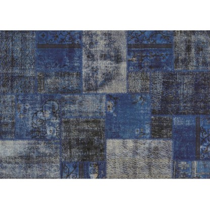 Ковер Mohebban PATCHWORK DARK BLUE
