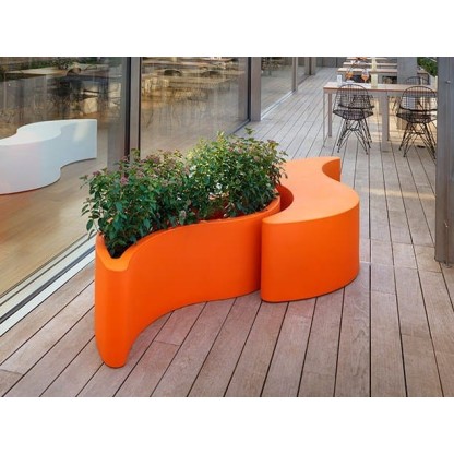 Ваза - кашпо для сада SLIDE WAVE