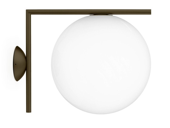 Настеннопотолочные светильники In Stock FLOS - IC LIGHTS W2 OUTDOOR BROWN