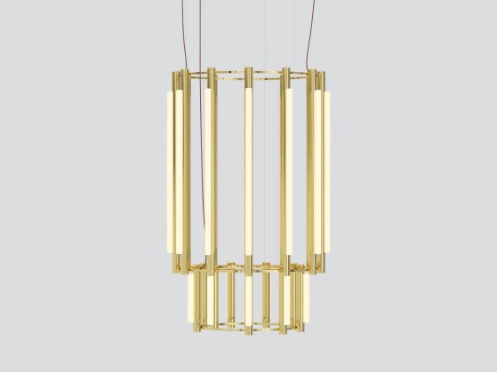 Подвесные светильники A-N-D PIPELINE CHANDELIER 9
