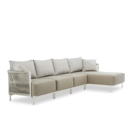 Угловой садовый диван Roberti QUEEN