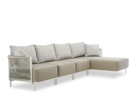 Угловой садовый диван Roberti QUEEN