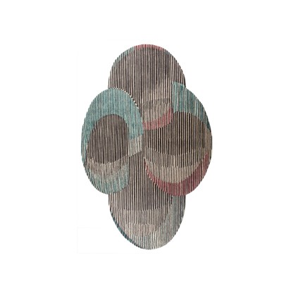 Ковер Jaipur Rugs TOP-116 Antique Black/Pink Tint