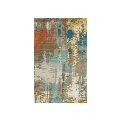 Ковер Jaipur Rugs TAQ-4306 Antique White/Light Turquoise