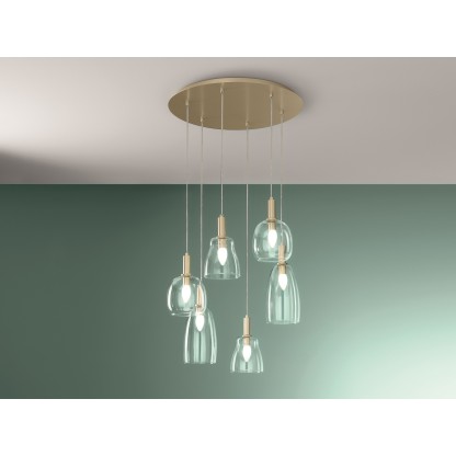 Подвесные светильники Fan Europe Lighting BRANDY S6