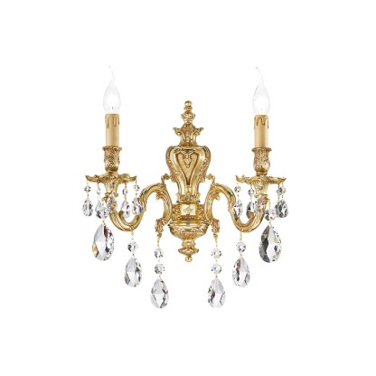 Бра - настенная лампа Possoni Illuminazione VERSAILLES 093/A2-SH/G