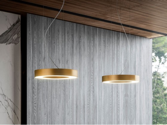 Подвесные светильники PANZERI SILVER RING