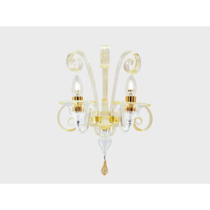 Бра - настенная лампа Sogni Di Cristallo MERCURIO D'ORO