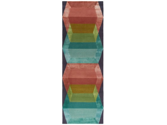 Ковер Deirdre Dyson GLASS CUBES RUNNER