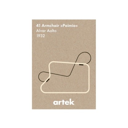 Плакат Artek PAIMIO POSTER