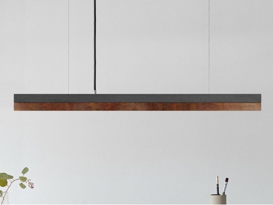 Подвесные светильники GANTlights [C2] DARK CORTEN STEEL