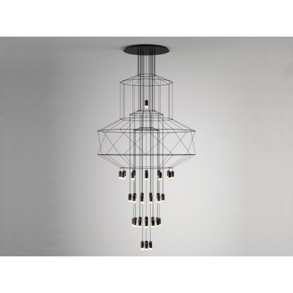 Подвесные светильники Vibia WIREFLOW CHANDELIER 0374