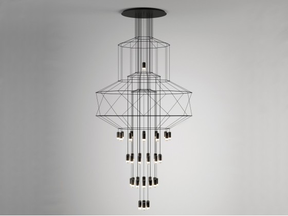 Подвесные светильники Vibia WIREFLOW CHANDELIER 0374