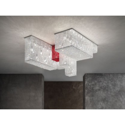 Потолочные светильники Masiero CUBO PL175 SQ