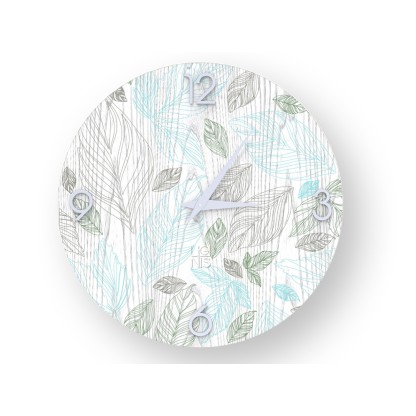 Часы LIGNIS® LEAVES COLORS