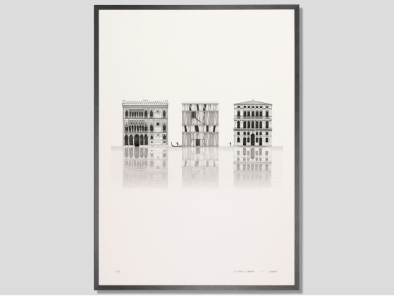 Плакат DESPLANS ELEVATION CA’ D’OMBRE