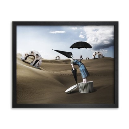 Печать на холсте Mineheart PRAY FOR RAIN