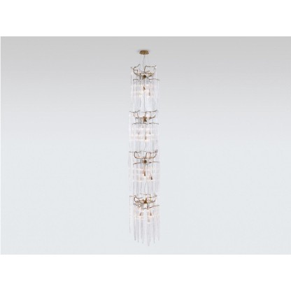 Подвесные светильники Serip WATERFALL STRAW QUAD