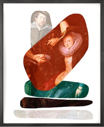 Печать на холсте Mineheart SHAPE AND COULOR COUPLE