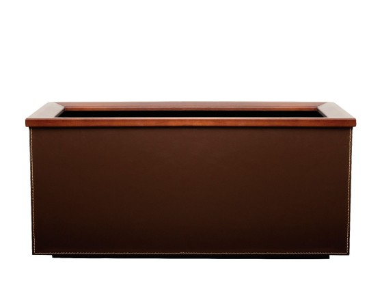 Кашпо прямоугольное Hobby Flower CUIR