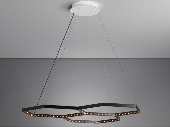 Подвесные светильники Le Deun Luminaires HEXA 3