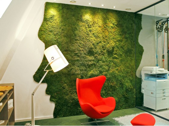 Искусственное вертикальное озеленение Freund GmbH GREENWOOD MOSS WALLS