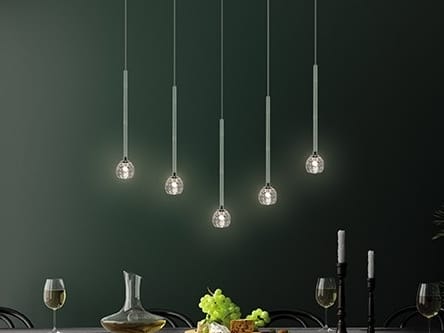 Подвесные светильники MOSS SERIES CRISTAL LE 30's LINEAIRE