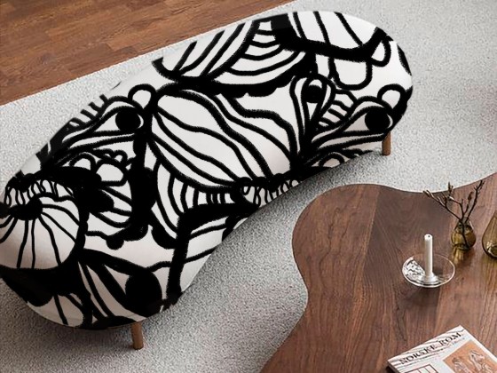 Ткань для штор Martina Banozic Textiles YOLI CHARCOAL