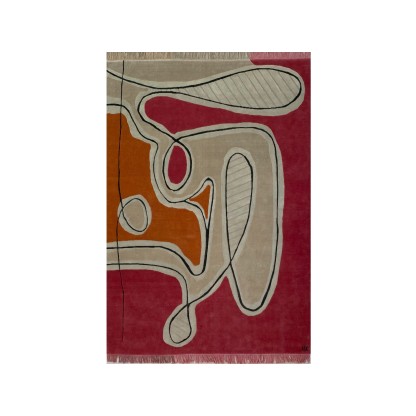 Ковер  Carpets CC by Cecilia Setterdahl WALK IN THE GARDEN RED