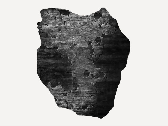 Ковер HENZEL STUDIO NOBU BLACK ICE CUT (TIRED NIGHT EDIT)