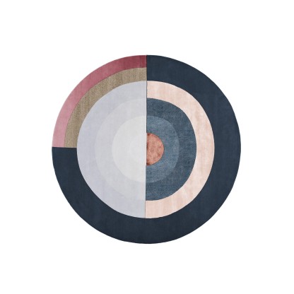 Ковер cc-tapis BLISS ROUND BLUE