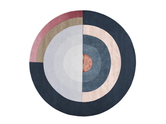 Ковер cc-tapis BLISS ROUND BLUE