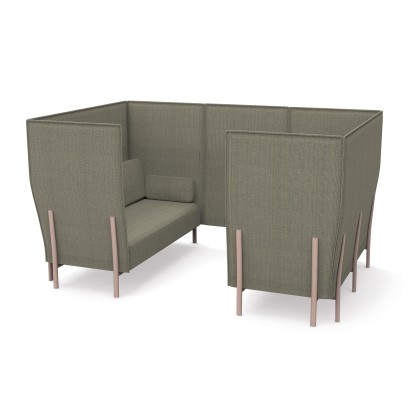 Стенд для офиса Alias ELEVEN HIGH BACK PRIVACY - 867