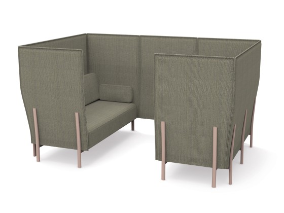 Стенд для офиса Alias ELEVEN HIGH BACK PRIVACY - 867