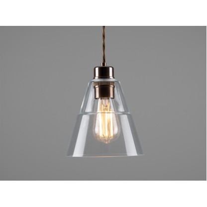 Подвесные светильники Mullan Lighting LYX CLEAR GLASS PENDANT LIGHT