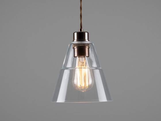 Подвесные светильники Mullan Lighting LYX CLEAR GLASS PENDANT LIGHT
