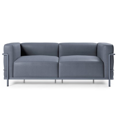 Диван в обивке кожа - фабрика Cassina модель FAUTEUIL GRAND 