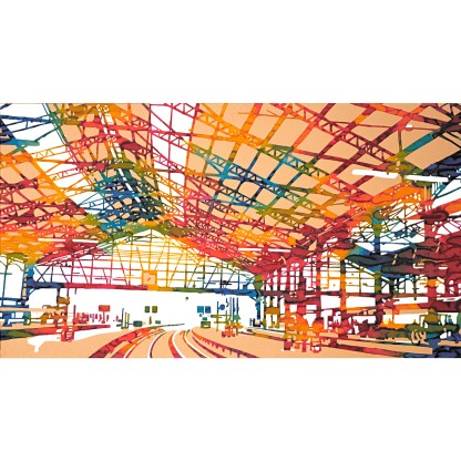 Плакат ARTDESIGNBOX GARE SAN LAZARE SUITE 2