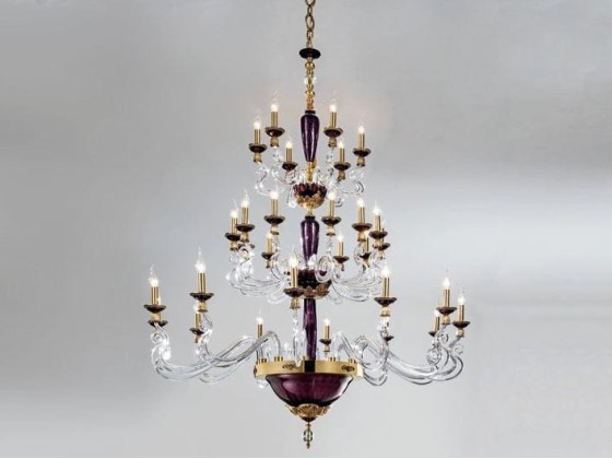 Подвесные светильники Euroluce Lampadari BAROCCO L12+12+6